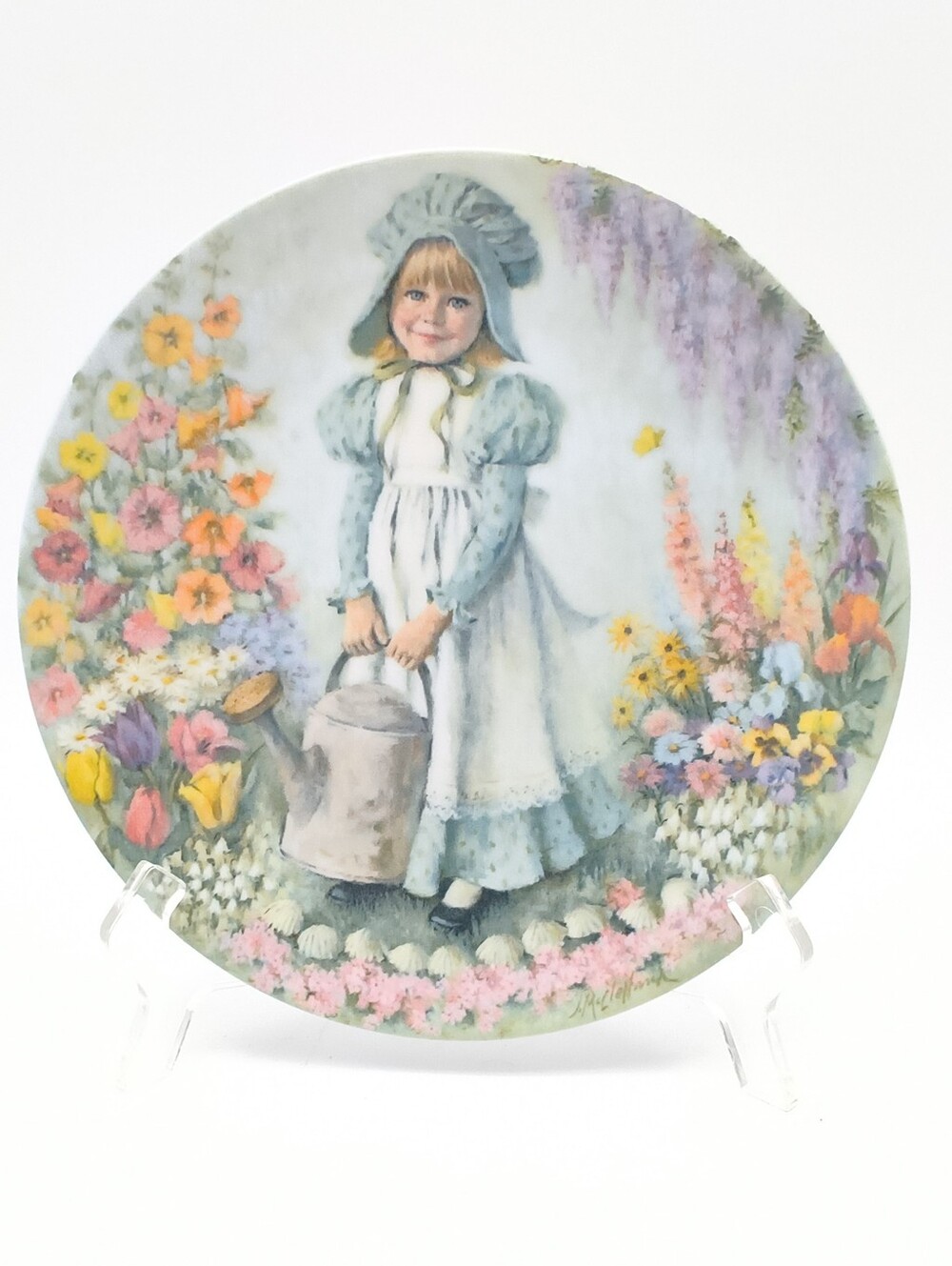 1979 Reco International "Mary, Mary" Limited Edition Collector Plate